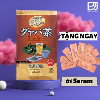 Trà lá ổi hỗ trợ giảm cân orihiro nhật bản gói 60 túi