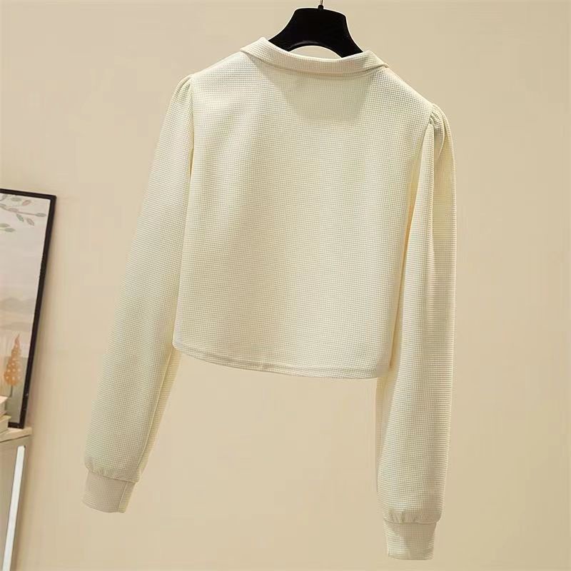 Áo Khoác Cardigan Mỏng Dáng Ngắn Có Khóa Kéo Thời Trang Xuân Thu Cho Nữ