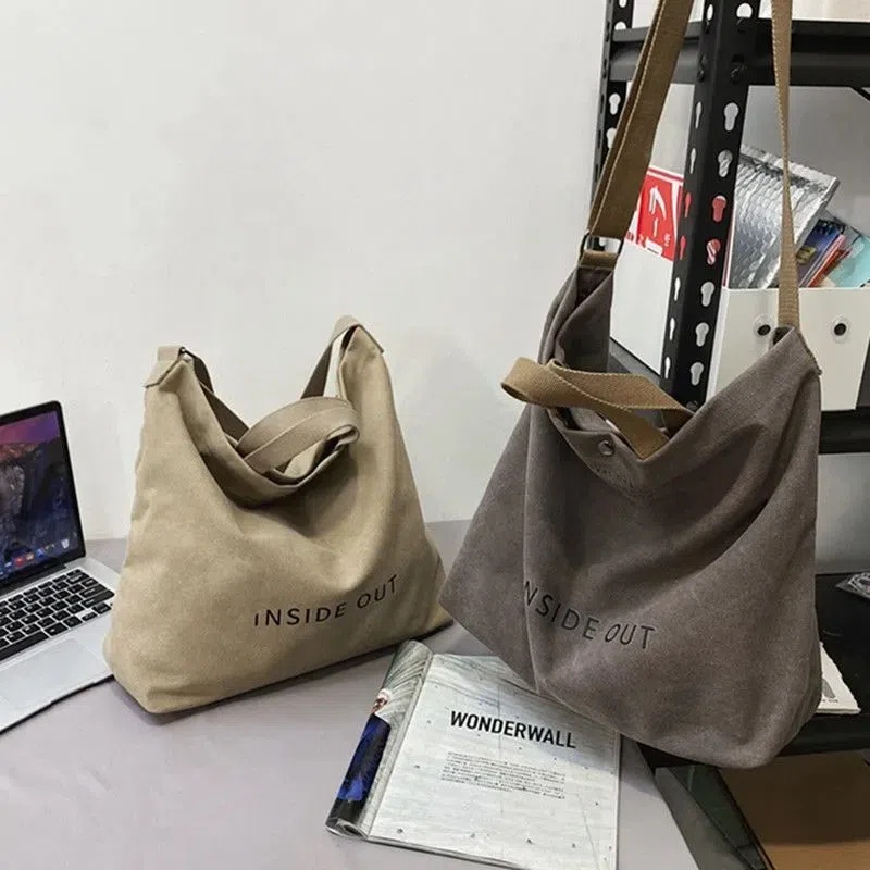 Túi Đeo Chéo Vải Canvas fna255 Thời Trang Mới Cho Nữ