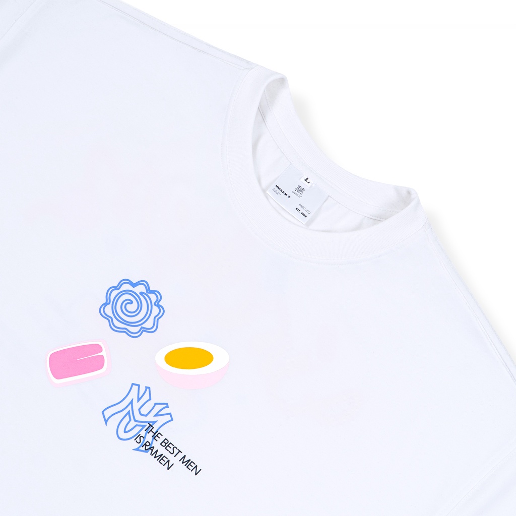 Áo Thun UNCLE M® | RAMEN TEE/ WHITE