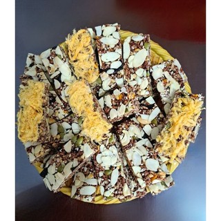 Thanh gạo lứt ngũ cốc - 500gr có chà bông