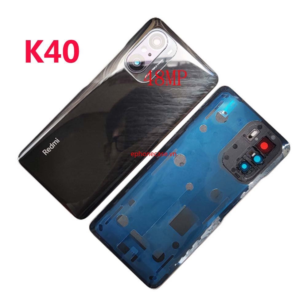Khung Bảo Vệ Pin Mặt Sau Có Miếng Dán Camera Cho Redmi K40 Xiaomi Redmi K40 Pro