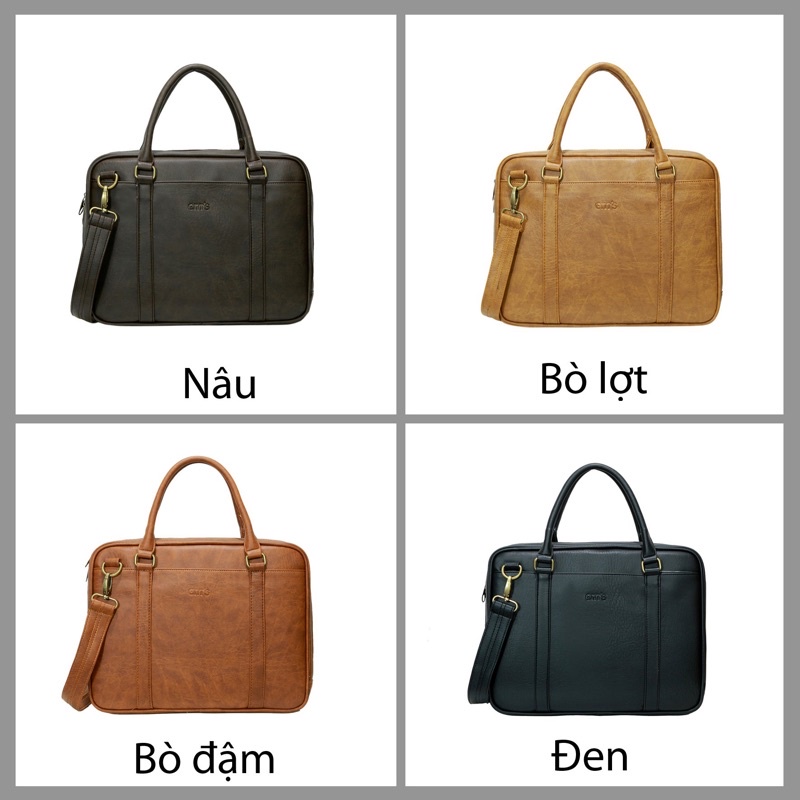 Cặp UNISEX nhiều màu đựng laptop14inch CNT HQ21