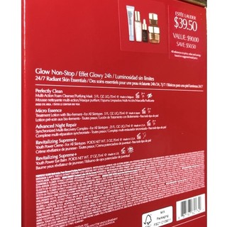 [CÓ BILL US] Set dưỡng da Estee Lauder Glow Non Stop 5 món