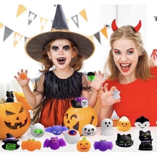 Comb 5 cái Đồ chơi squishy Mochi Halloween