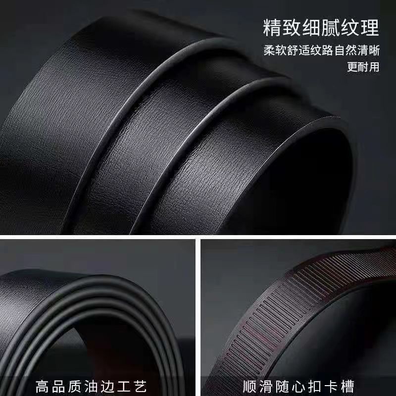 Thắt Lưng Da Dây nịt nam Cao Cấp khóa tự động 110cm-130cm x 3.5cm-102