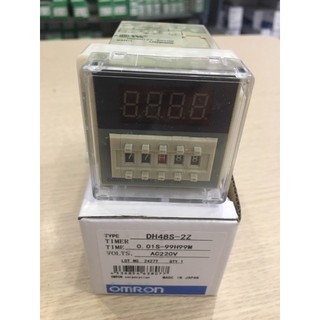 Rơle thời gian DH48S-2Z    OMRON   220V     -    24V