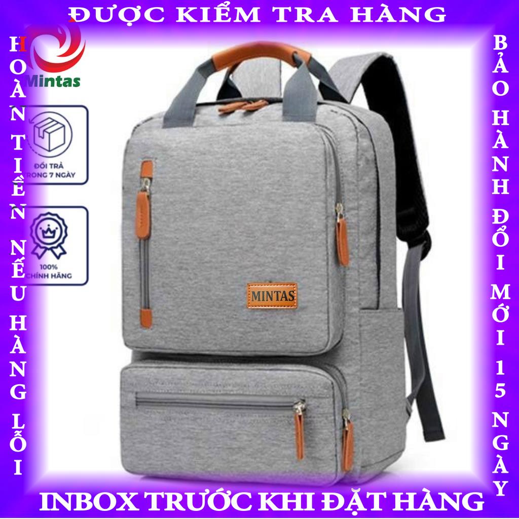 Balo size lớn đựng laptop & quần áo du lịch Thời Trang Cao Cấp Mintas MT-262 hoangvanvi