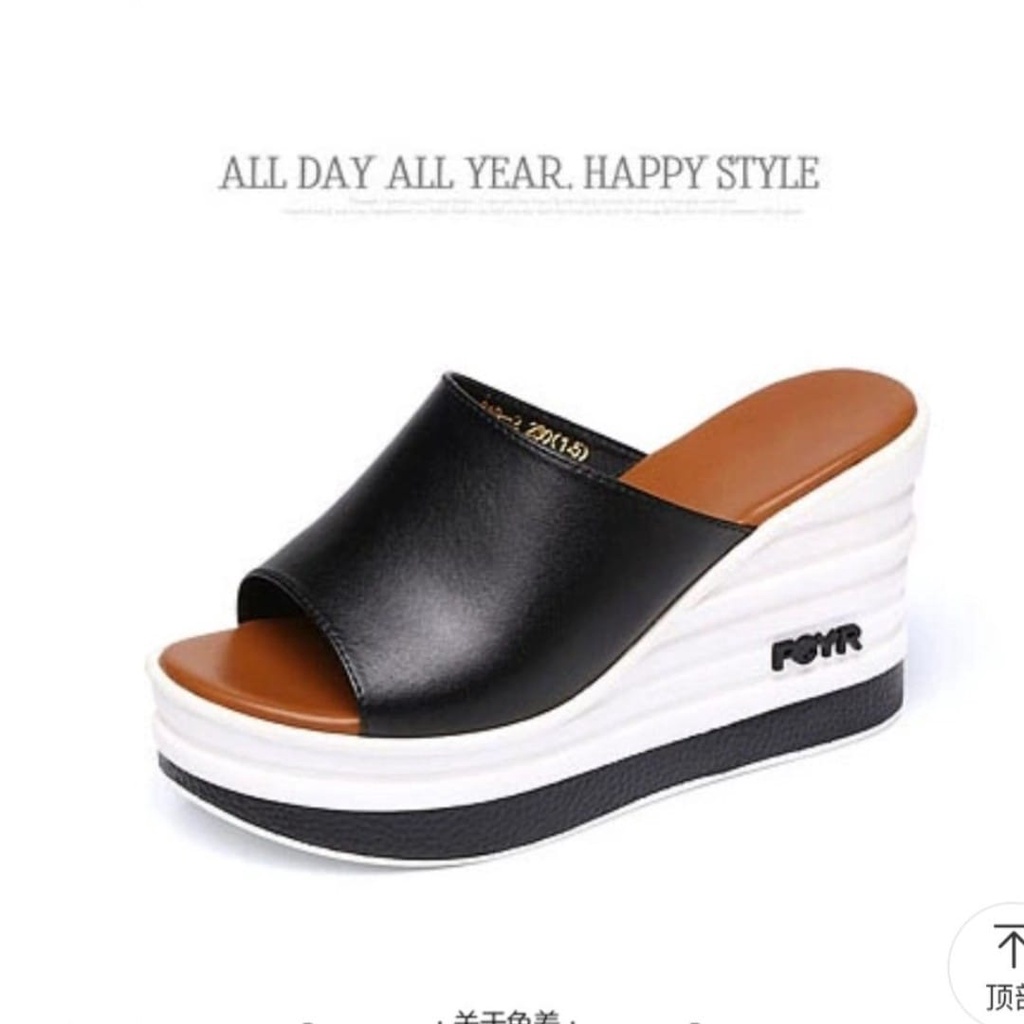 DÉP XUỒNG DA XỊN PHỐI MÀU 7P