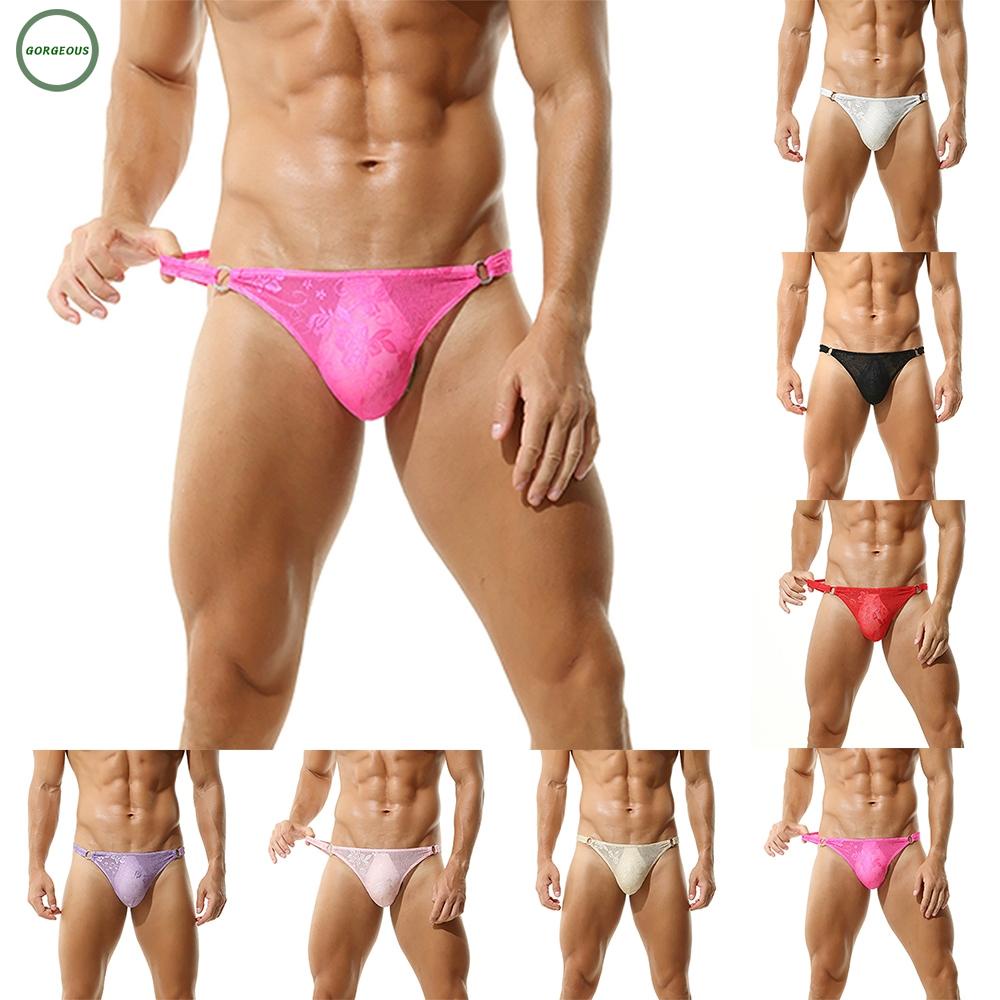 GORGEOUS~Briefs Underpants Underwear Erotic Lingerie Gay Knickers LaceBreathable