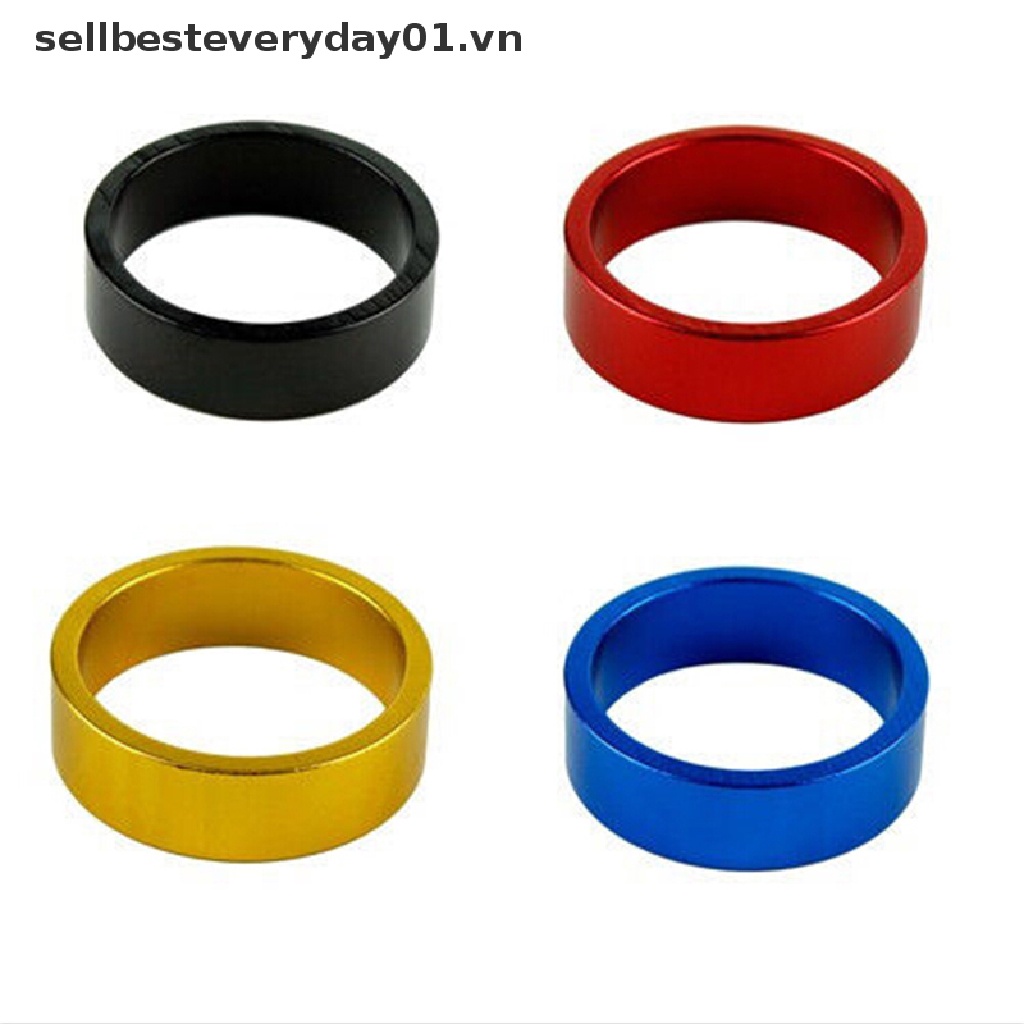 Vòng Đệm Cổ Xe Đạp Leo Núi Bằng Nhôm 10Mm 4 Màu Tùy Chọn Hiệu Qibest