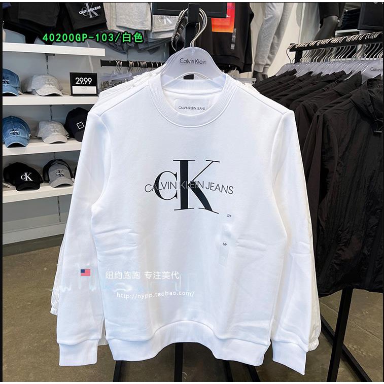 Áo Thun Cổ Tròn In Chữ Calvin Kleinn / CK Cá Tính Cho Nam