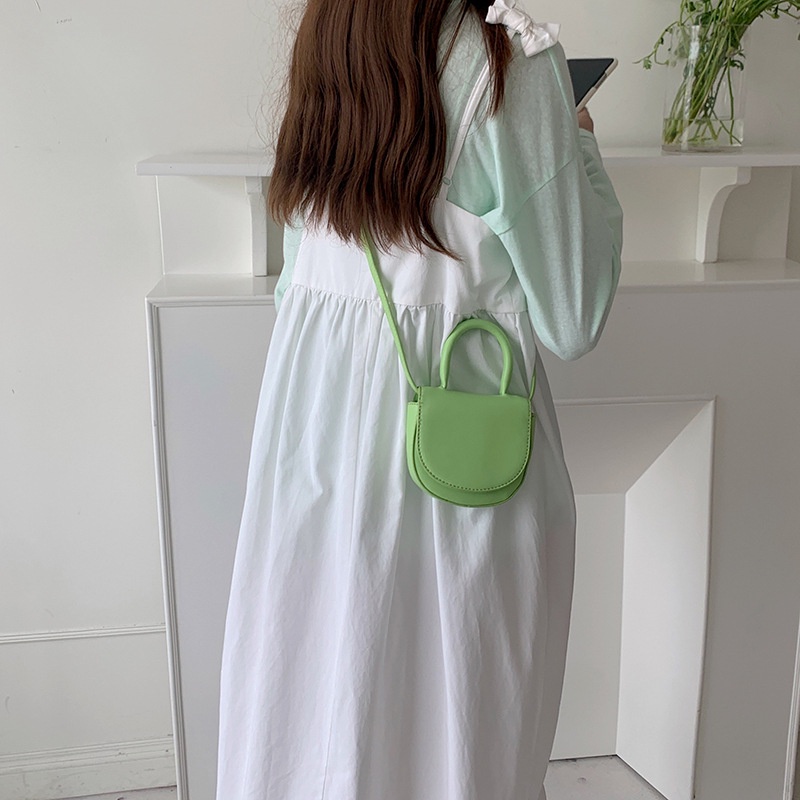 Túi Xách Mini Màu Sắc Đơn Giản Cho Nữ