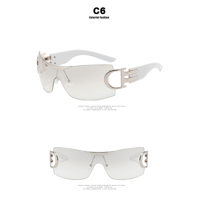 Kính Mát Thời Trang Khung Lớn San9 2022 Y2K Cho Nữ