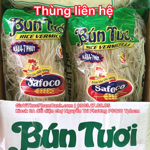 [CHAY/MẶN]Bún tươi Safoco (300gr)