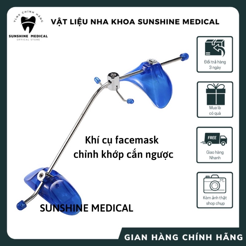 [HÀNG CHÍNH HÃNG] Facemask 3M - Chỉnh khớp cắn hạng lll - Khí cụ chỉnh