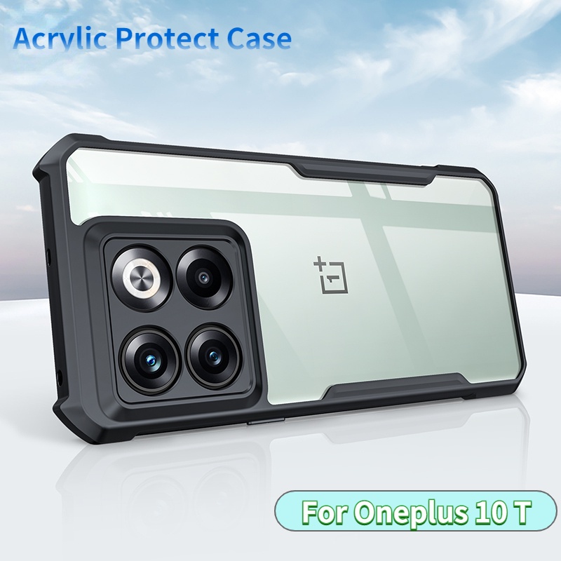 Ốp lưng chống sốc OnePlus 10T viền màu trong suốt 10T / OnePlus Ace Pro