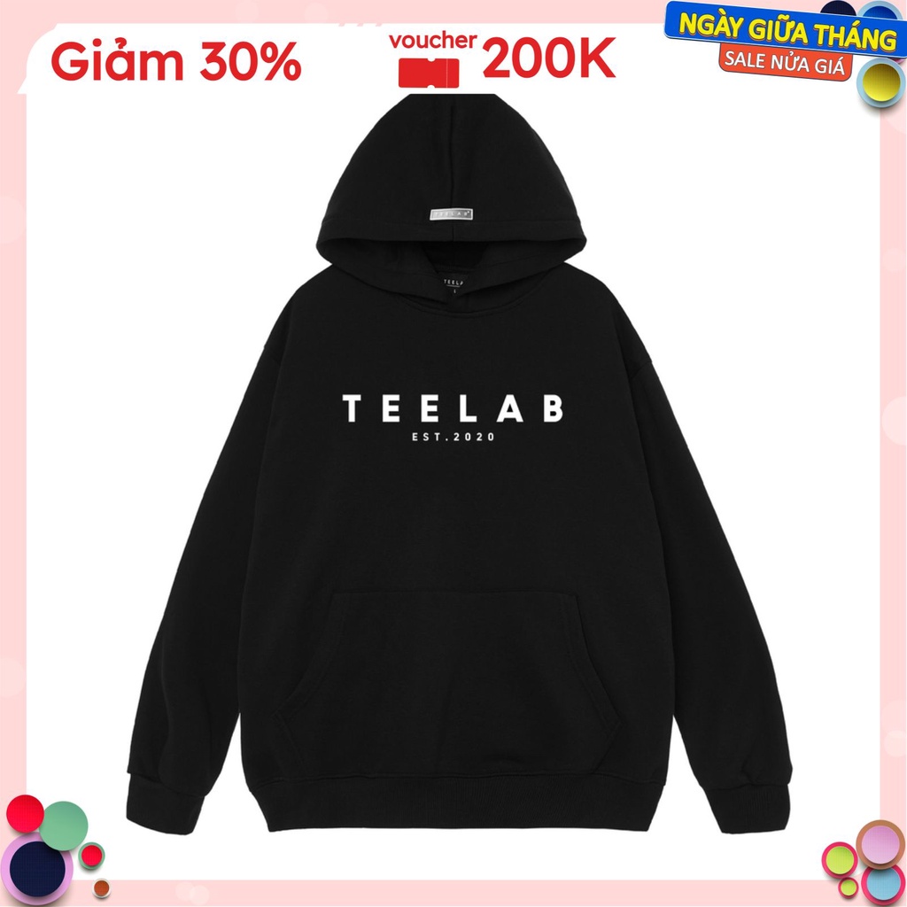 Áo hoodie nam nữ Teelab orangexy,Áo khoác sweater nỉ dáng rộng chất đẹp