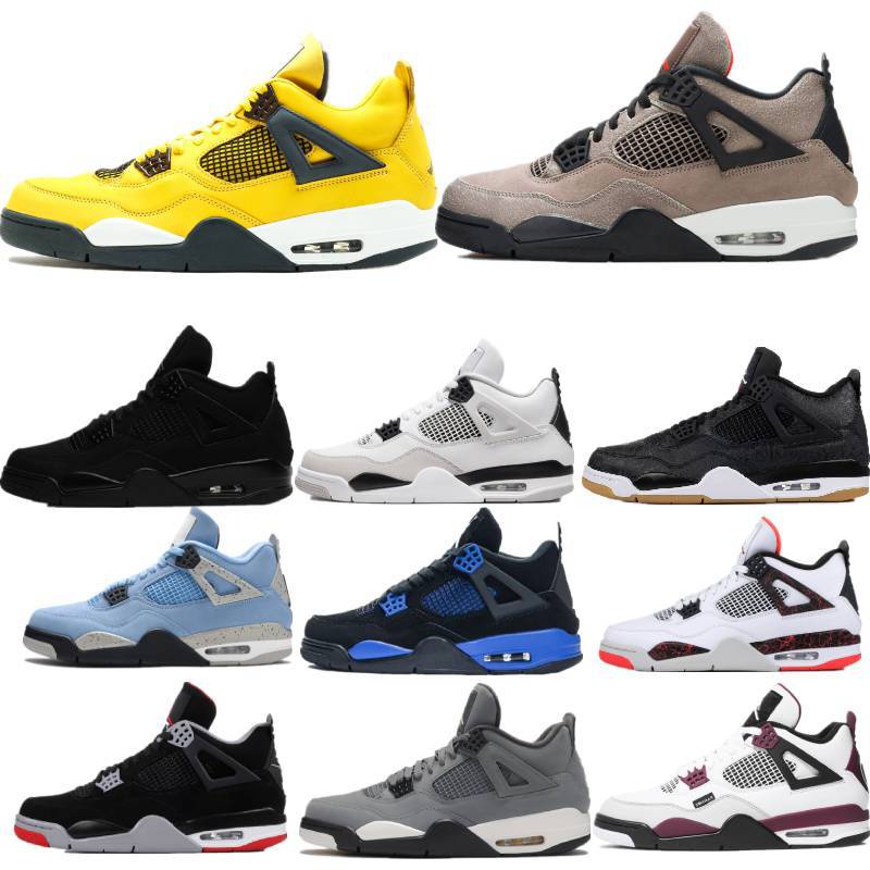 Giày bóng rổ AJ4, giày thể thao cỡ lớn (45-46) cho nam cao to chân ú bè. Big size basketball sneakers for wide feet