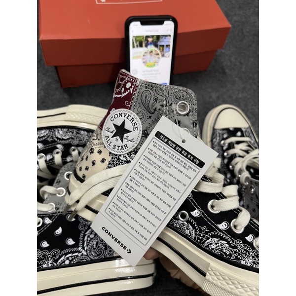 Giày Converse Paisley Patchwork