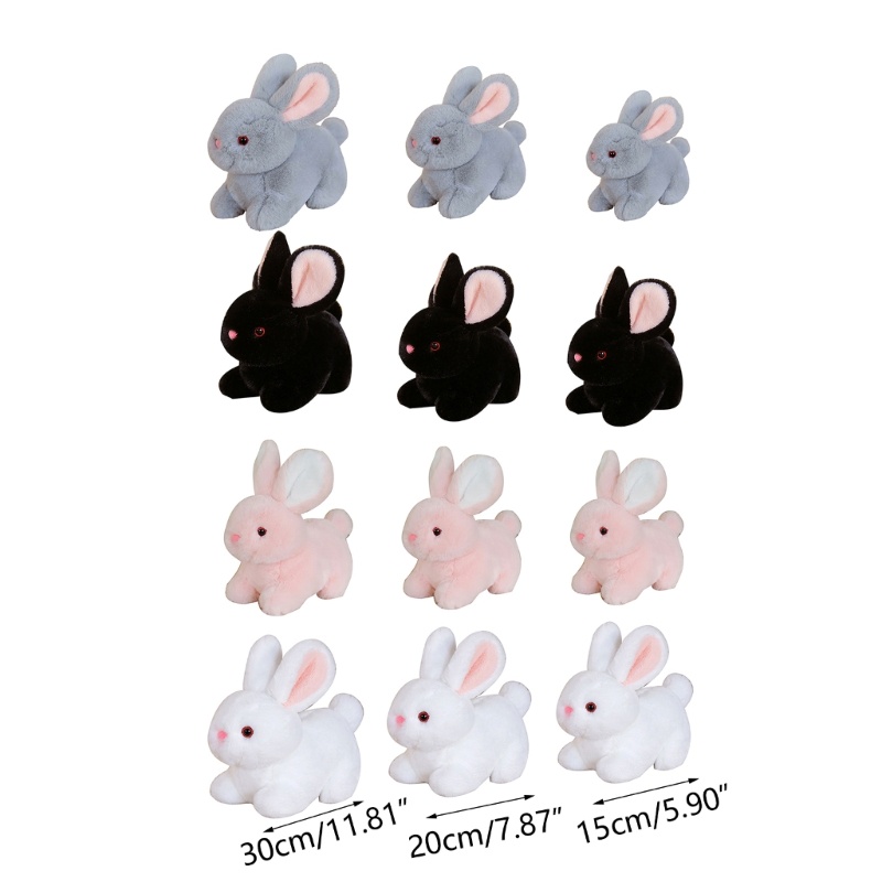 Thỏ Nhồi Bông 20cm Mềm Mại Xinh Xắn