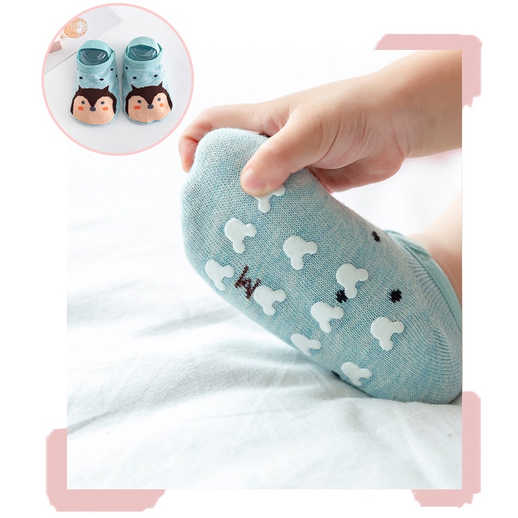 Vớ Cotton Chống Trượt Cho Bé Sàn