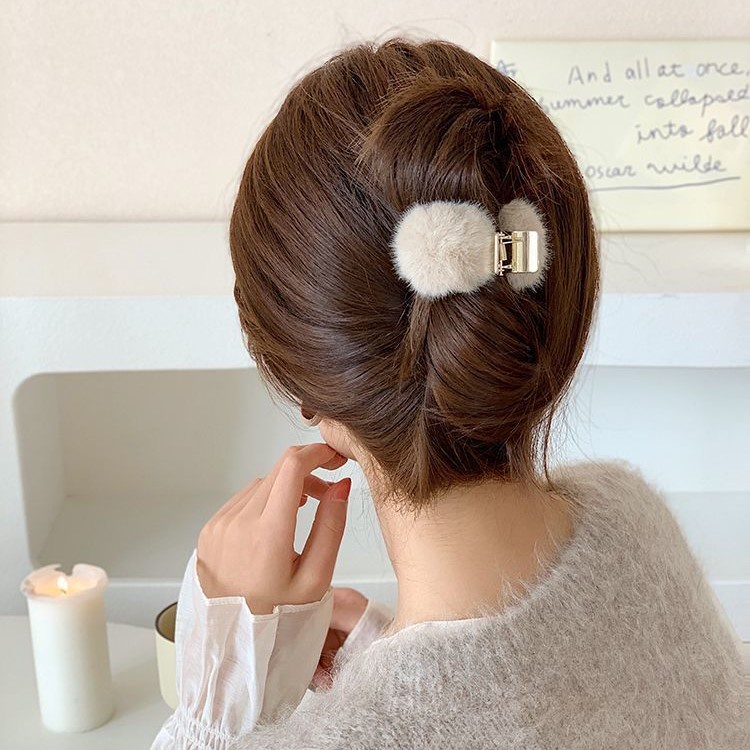 Kẹp Tóc Đuôi Ngựa Phong Cách Hàn Quốc Đơn Giản Thời Trang