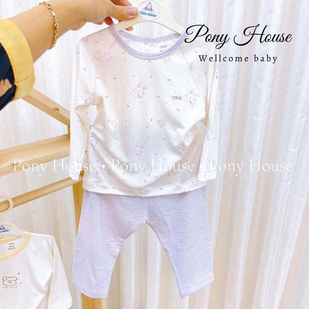 Bộ Quần Áo Dài Tay Nous Doux Cho Bé Trai Bé Gái Size 9-12 Tháng đến 18-24 tháng