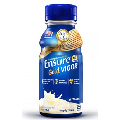 Thùng Sữa bột pha sẵn Abbott Ensure Gold Vigor 237ml