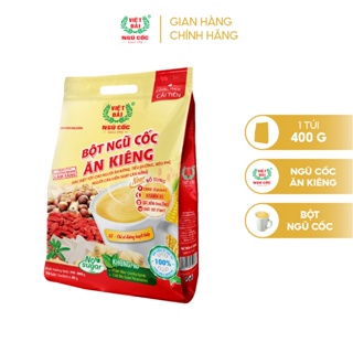 Bột Ngũ Cốc Ăn Kiêng VIỆT ĐÀI Không Đường Cung Cấp Đầy Đủ Dinh Dưỡng Cho