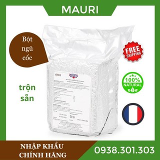 Bột trộn ngũ cốc làm bánh hữu cơ Mauri