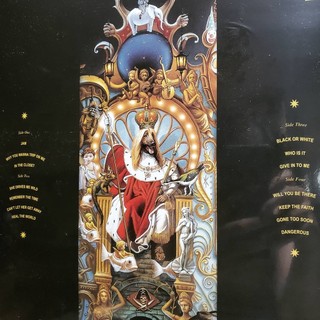 Michael Jackson DANGEROUS 2LP vinyl