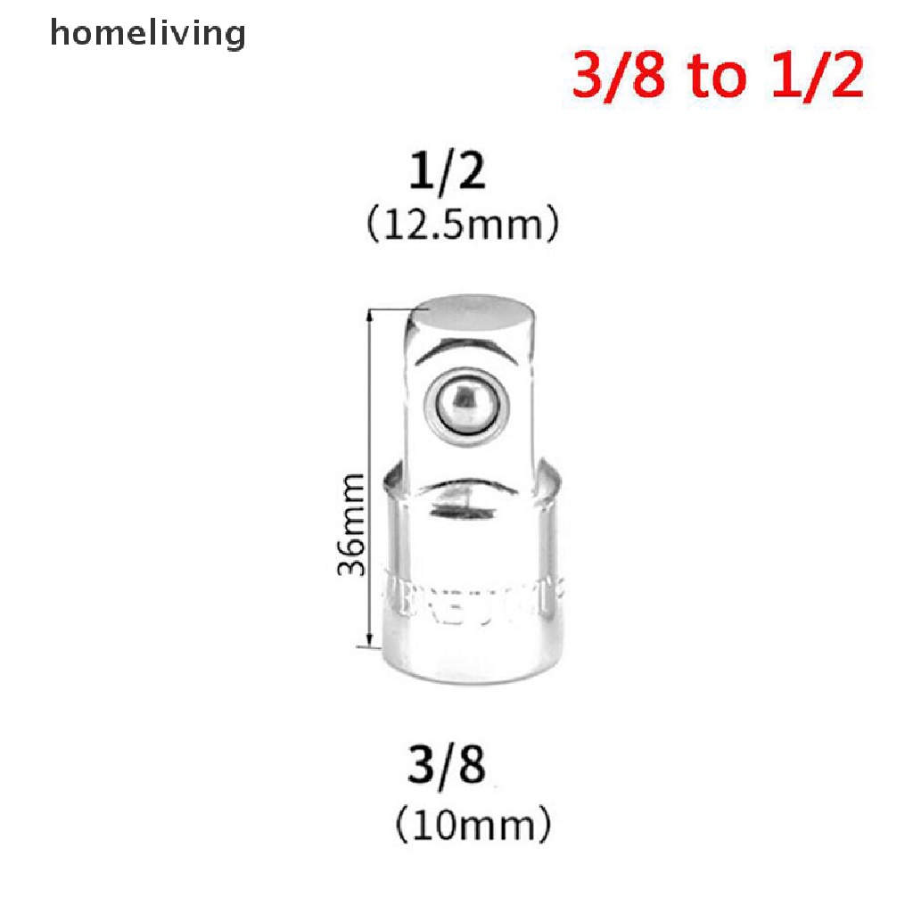 Đầu Chuyển Đổi Bánh Cóc 3 / 8 "Sang 1 / 4" 1 / 2 inch
 .