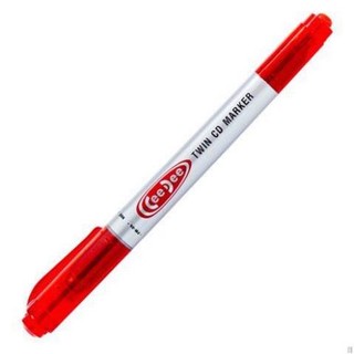 Combo 5 Bút lông dầu 2 đầu Thiên Long PM-04 bám dính tốt trên các vật liệu - Bút dạ, viết bảng không xoá được