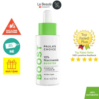 [Hàng Công Ty] Tinh Chất Se Lỗ Chân Lông, Đều Màu Da Chống Lão Hóa - Paula's Choics 10% Niacinamide Booster 20ml