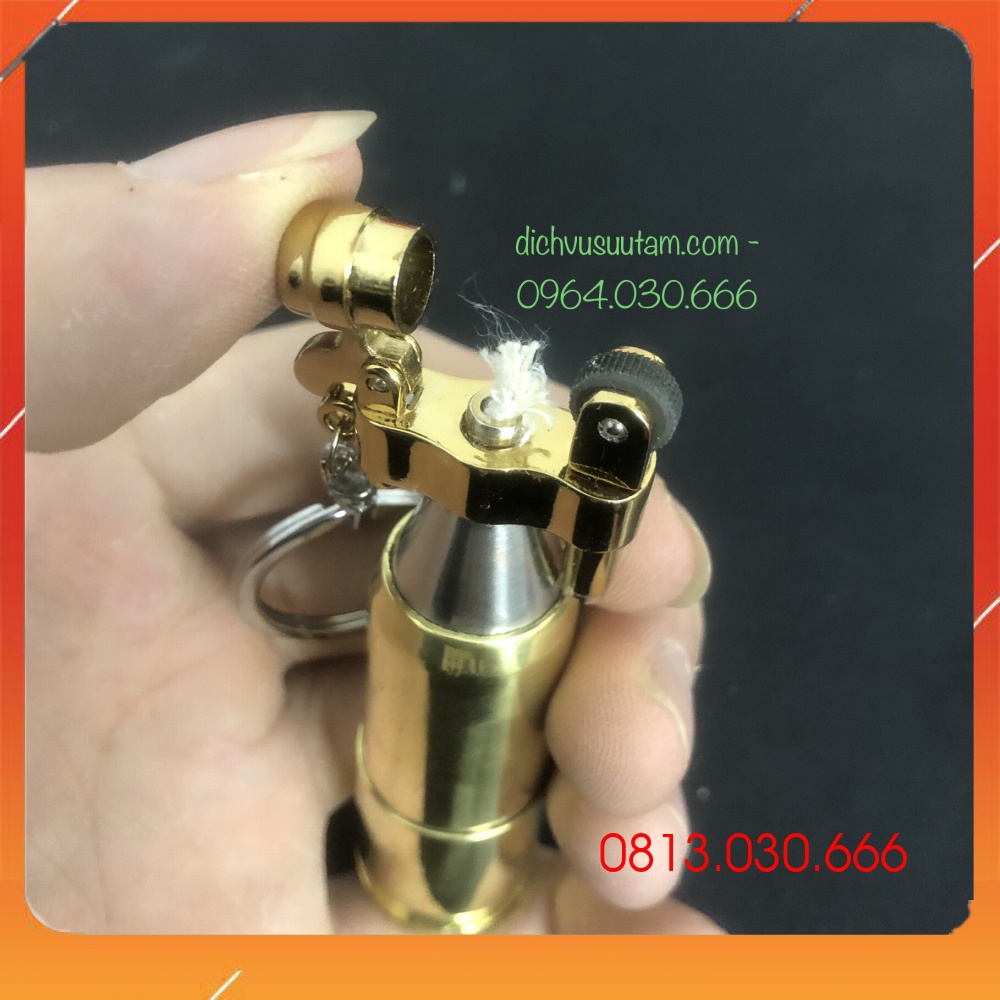 Bật lửa chế từ viên dan 12ly7 độc đáo, sử dụng bền bỉ