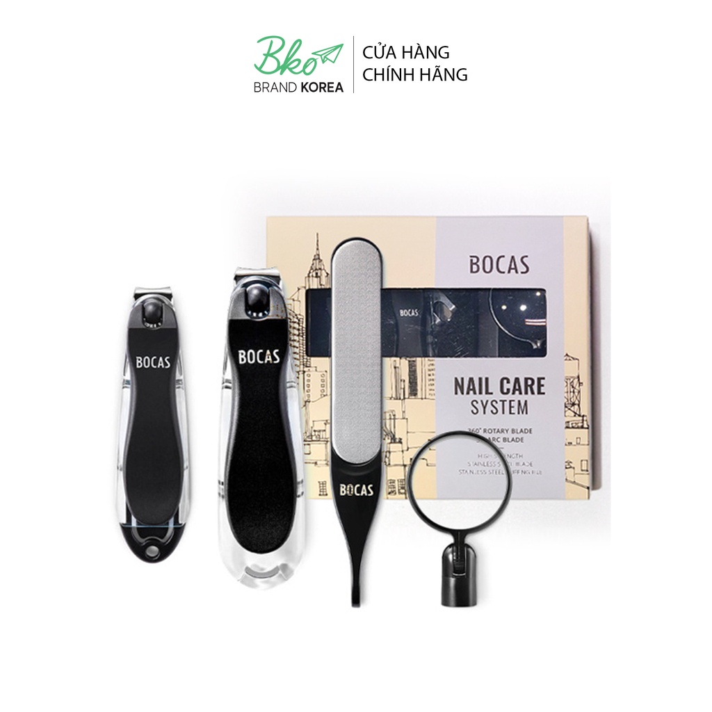 Bộ Dụng Cụ Cắt Móng Tay, Chân Bocas (Bocas Nail Clippers Set)