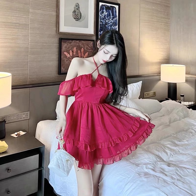 ĐẦM VOAN MÀU SẮC ĐƠN GIẢN CHẲNG QUÁ CẦU KÌ NHƯNG VẪN LUÔN GIỮ ĐƯỢC SỰ NỔI BẬT TRONG MỌI HOÀN CẢNH UP shop valentina