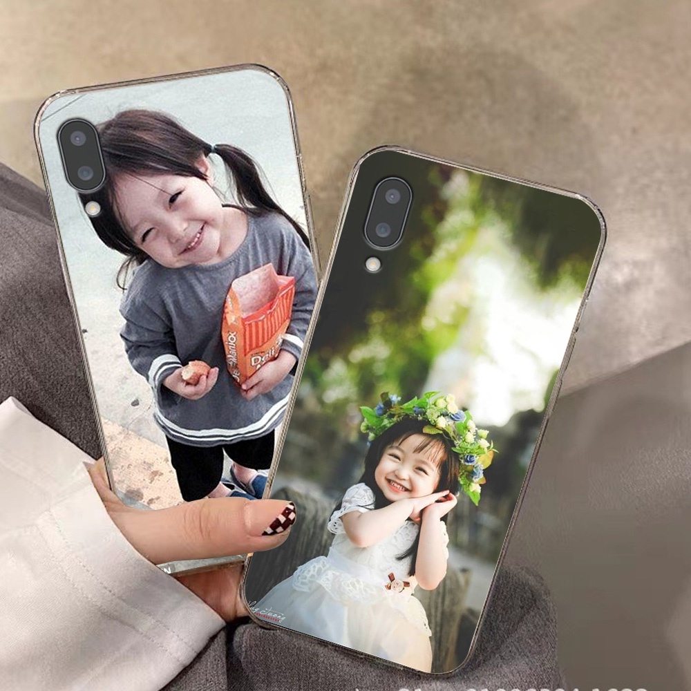 Ốp lưng điện thoại dẻo trong in hình theo yêu cầu máy iphone / samsung / oppo / vivo / huawei / xiaomi / vsmart / realme