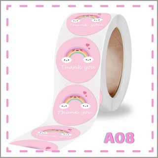 💥 Cuộn 500 stick dán thanks you 2,5cm