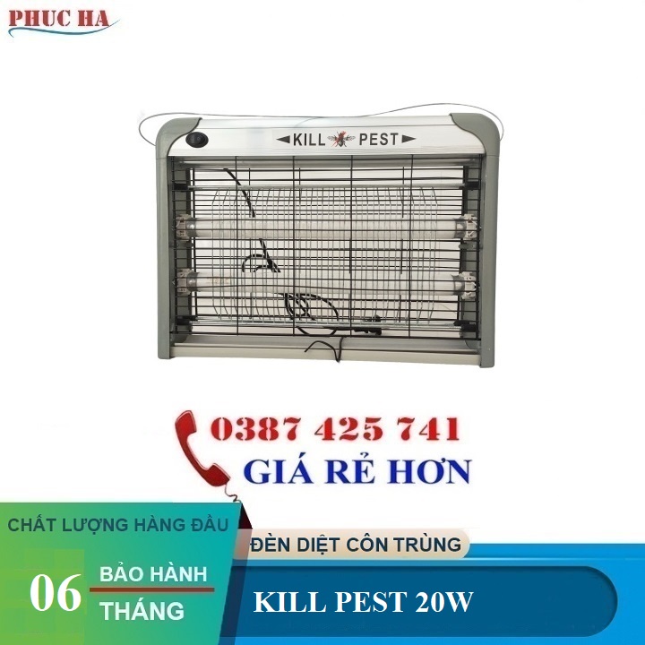 Đèn diệt côn trùng Kill Pest - 20W