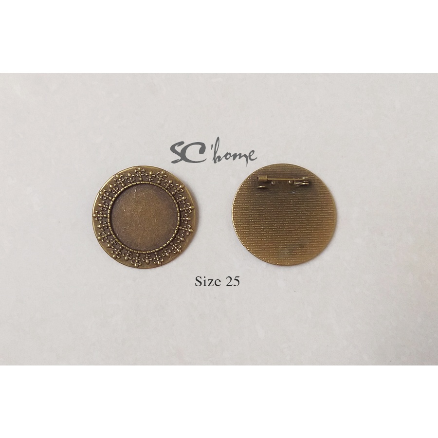 SC-Phôi cài áo size lớn