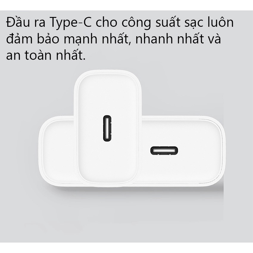 Củ sạc nhanh Xiaomi Zmi HA716 Type C 20W PD3.0 (QT)