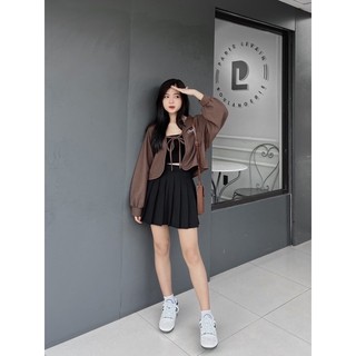 Set áo tay bồng OOTD thêu (ảnh thật)