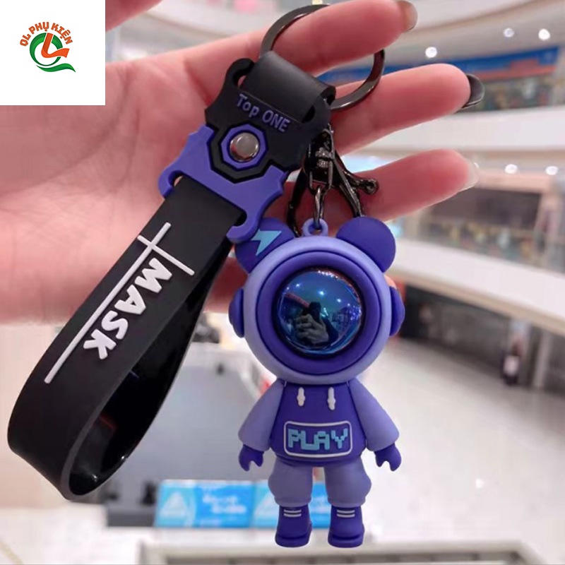 Móc khóa phi hành gia giá rẻ và dễ thương Móc khóa HOT TREND Móc khóa xe máy móc khóa balo móc khóa