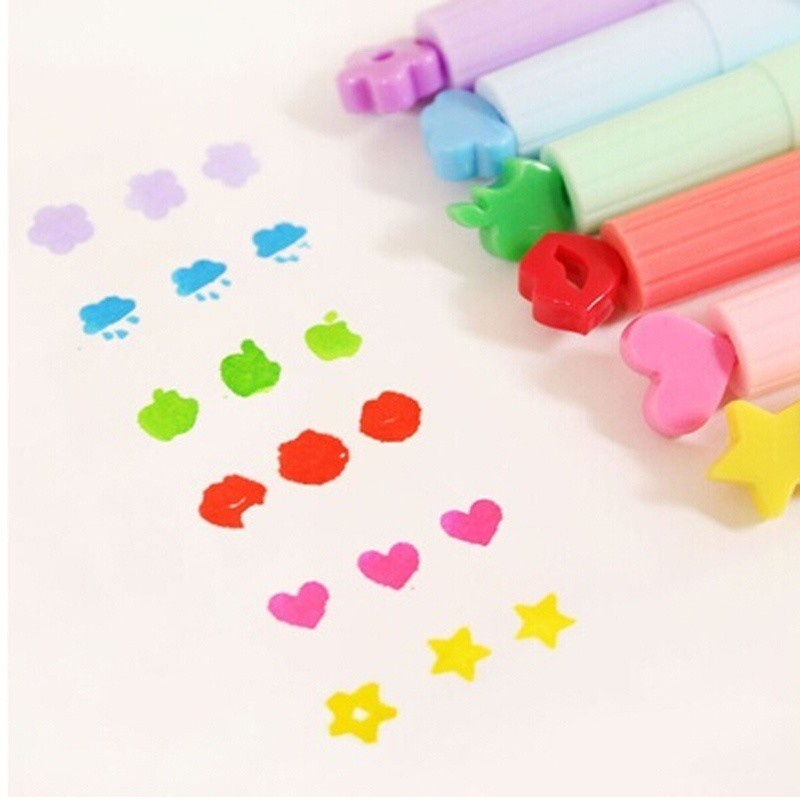 Bút đánh dấu cute trang trí sổ nhiều mẫu dễ thương