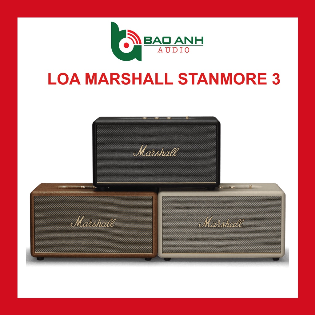 Loa MARSHALL STANMORE III Chính Hãng - Bảo hành 1 năm 1 đổi 1