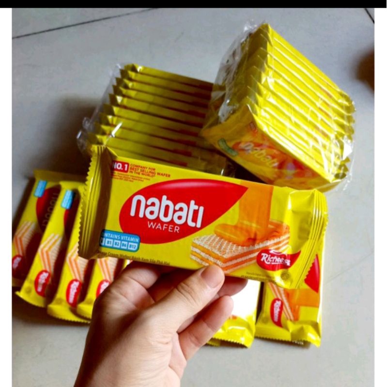 1 bịch 10gói Nabati vị phô mai/socola