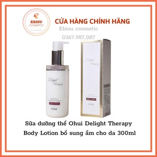 Sữa dưỡng thể Ohui Delight Therapy Body Lotion bổ sung ẩm cho da khỏe mạnh 300ml_𝑬𝑩𝑰𝑺𝑼 𝑪𝑶𝑺𝑴𝑬𝑻𝑰𝑪