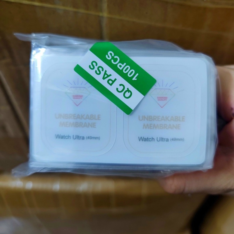 Bộ 2 Miếng dán dẻo PPF cho Apple Watch Ultra 49mm 2022 Full màn hình bảo vệ máy trong suốt